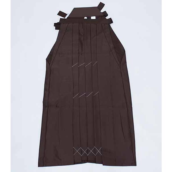 袴 単品 男性用 無地 馬乗り袴 茶色 着物用 袴丈87cm 91cm 95cm S寸 M