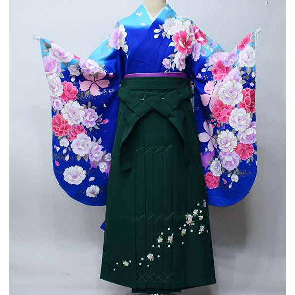 二尺袖 着物 袴フルセット ジュニア用へ直し 135cm〜150cm From KYOTO 