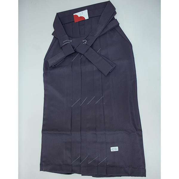 袴 単品 無地袴 女性用 行灯袴 ヘラあり チャコールグレー S/M/Lサイズ 