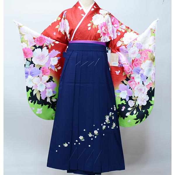 二尺袖 着物 袴フルセット From KYOTO 着物丈は着付けし易いショート丈 