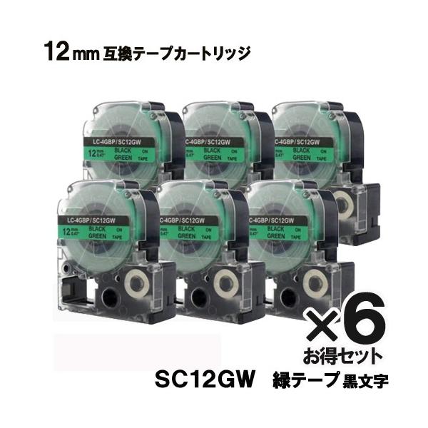 LOWp SC12GW ev PRO SC12GW 6Zbg ݊ e[vJ[gbW ΃e[v  S 12mm 