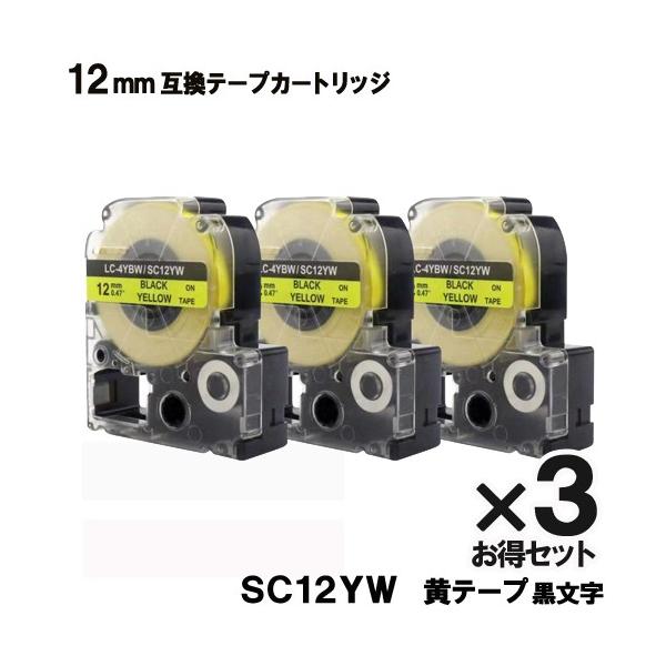 LOWp SC12YW ev PRO SC12YW 3Zbg݊ e[vJ[gbW e[v  S 12mm 