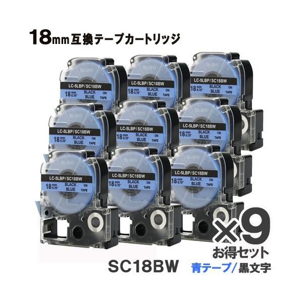 KINGJIMp SC18BW ev PRO SC18BW 9Zbg ݊ e[vJ[gbW e[v  S 18mm 