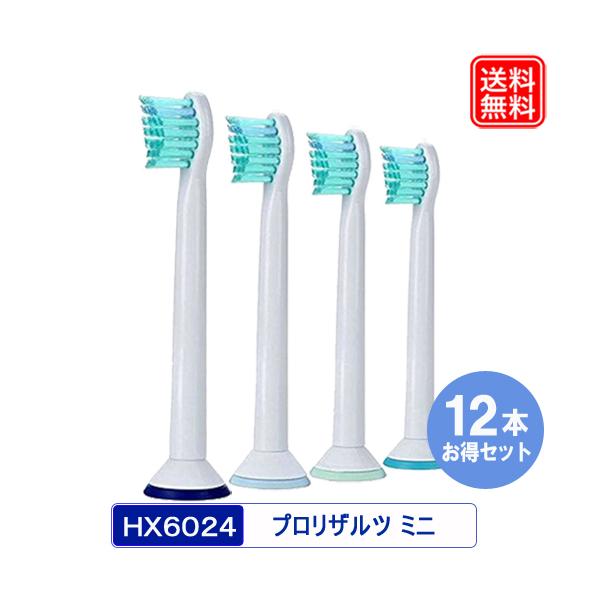 フィリップスソニケア替えブラシ プロリザルツコンパクト 互換 12本セットhx6024/01 hx6022/01 フィリップス電動歯ブラシ 3100 2100 互換 替え歯ブラシ 爆買