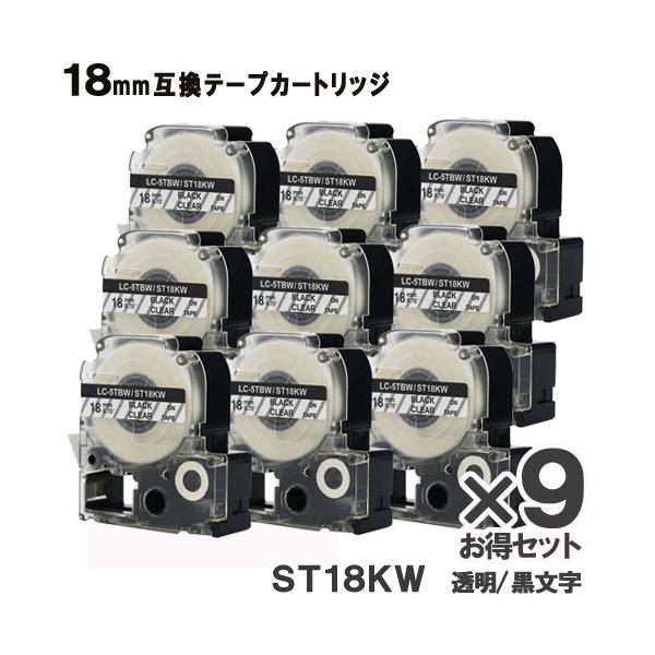 KINGJIMp ST18KW ev PRO ST18KW 9Zbg ݊ e[vJ[gbW e[v  S 18mm 