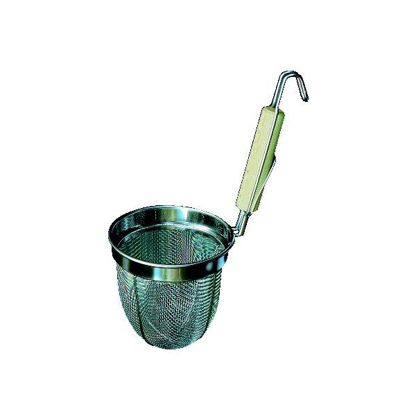フジボシ 18-8 木柄うどんてぼ (10メッシュ) : 厨房用品 安吉 - 通販