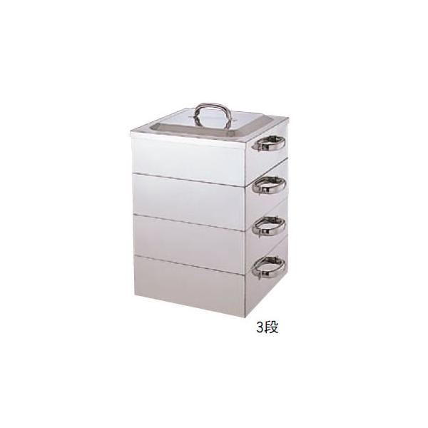 18-8 業務用 角蒸器 3段 36cm : 厨房用品 安吉 - 通販 - Yahoo