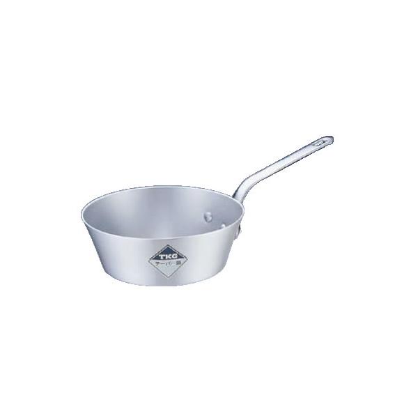 テーパー鍋アルミニウム(アルマイト加工) TKG 24cm : 厨房用品 安吉