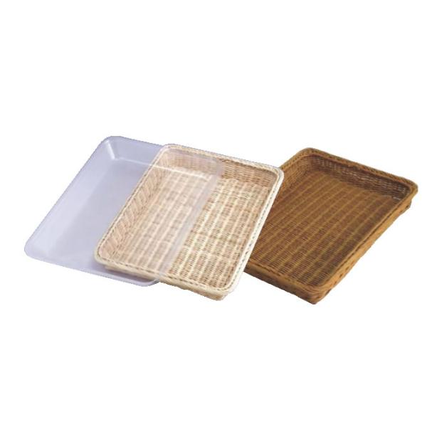 浅型 茶 籐かご Y-4-CH : 厨房用品 安吉 - 通販 - Yahoo!ショッピング