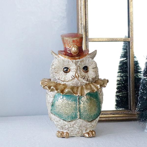 フクロウ　七福神　置物　オブジェ　ツリー フクロウ 七福神 置物 オブジェ ツリー 【公式通販】