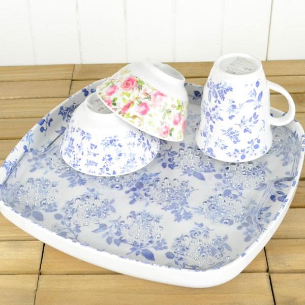 水切りトレー メラミン 花柄 薔薇雑貨 キッチン収納 水切りトレイ Pa 0305 薔薇雑貨のヒーリングローズ 通販 Yahoo ショッピング