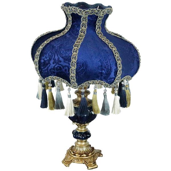 テーブルスタンドランプ おしゃれ 卓上 照明 ライト ジェシカ 姫系雑貨 ブルー系 Pa 0774 Zakka Select 通販 Yahoo ショッピング