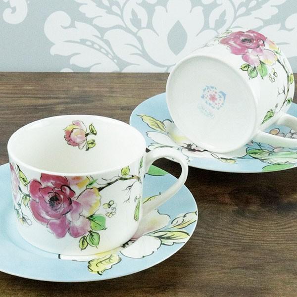 コーヒーカップ カップ ソーサー 2個セット 花柄 薔薇柄 Pa 0786 Zakka Select 通販 Yahoo ショッピング