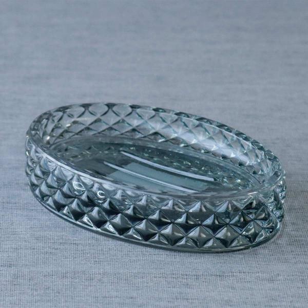 ブランド：Mathilde M/マチルドエム商品名：ソープディッシュ グレーサイズ：横幅12×高さ2.5×奥行き8cm材質：ガラス原産国：中国お届け方法：宅配便注意事項写真撮影時の光の加減により実際の色と若干異なる場合がございます。日時指定...