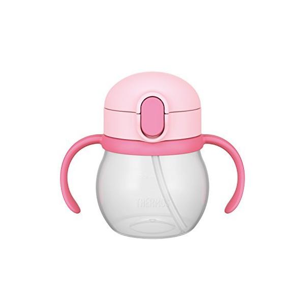 サーモス ベビーストローマグ 250ml 9ヶ月頃から もれないベビーマグ NPD250 ライトピンクLP