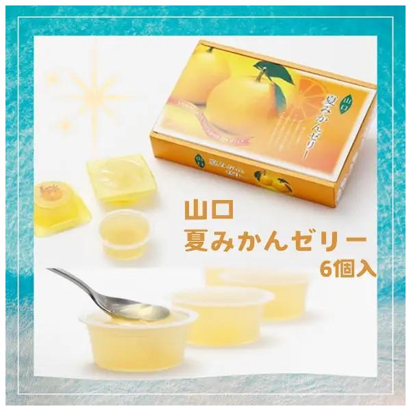 夏みかんゼリー 小 6個入 プレゼント おみやげ ギフト 秋芳洞 秋吉台