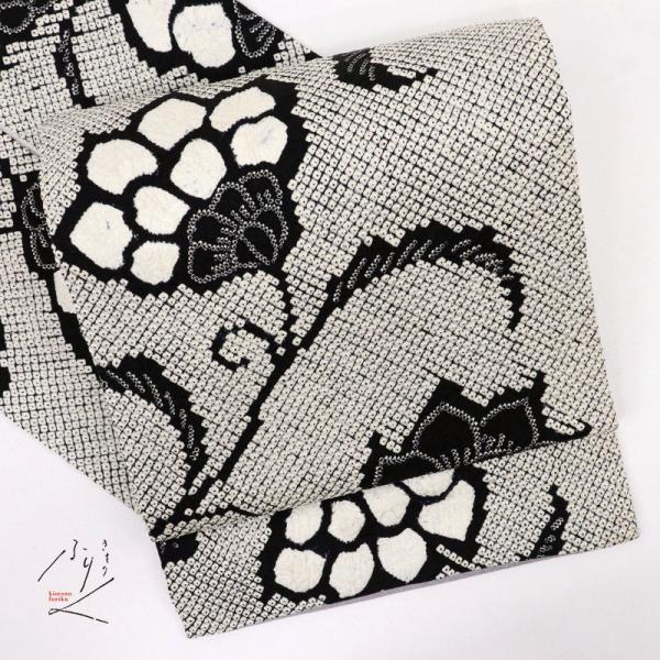 正絹 絞り柄 黒地×白 装飾文様 付け下げ 美品 楽天市場】【中古】総絞り 長尺トールサイズ 小紋 袷着物 着物