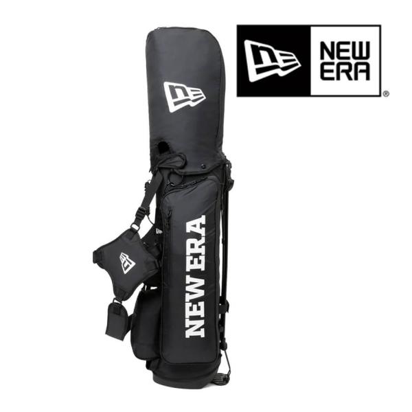 NEW ERA ニューエラ ゴルフ スタンド式 キャディバッグ ロゴ入り 軽量 NEW ERA（ニューエラ） キャディバッグ ニューエラゴルフ スタンド式