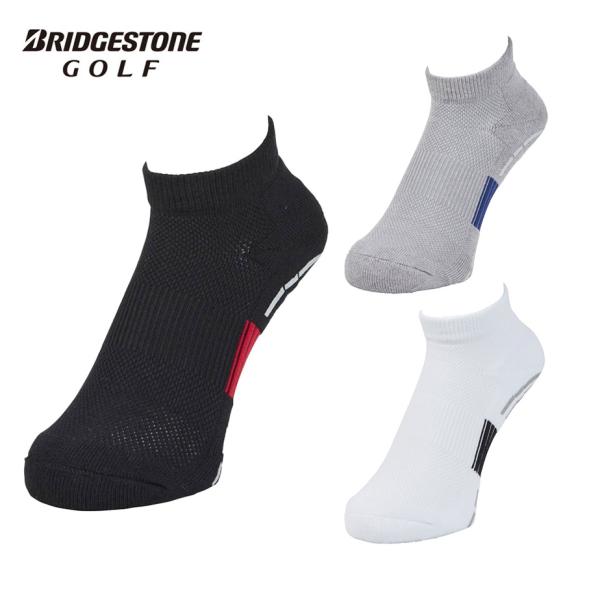 ブリヂストン ゴルフ ハイパーソックス バイターグリップ ソックス アンクル丈 SOG521 メンズ 靴下 2025年モデル BRIDGESTONE GOLF