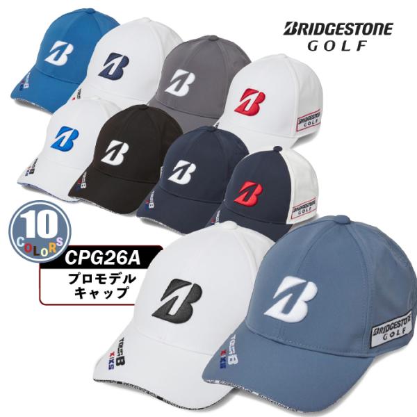 ブリヂストン ゴルフ プロモデルキャップ メンズ CPG26A 帽子 2026年モデル BRIDGESTONE GOLF