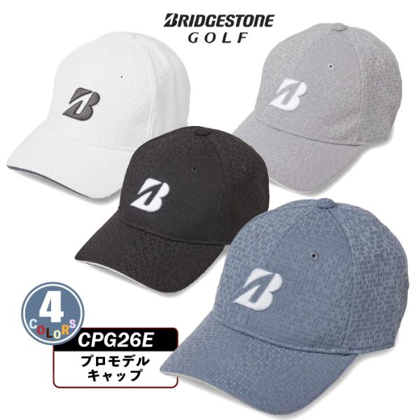 ブリヂストン ゴルフ プロモデルキャップ メンズ CPG26E 帽子 浅型タイプ 2026年モデル BRIDGESTONE GOLF