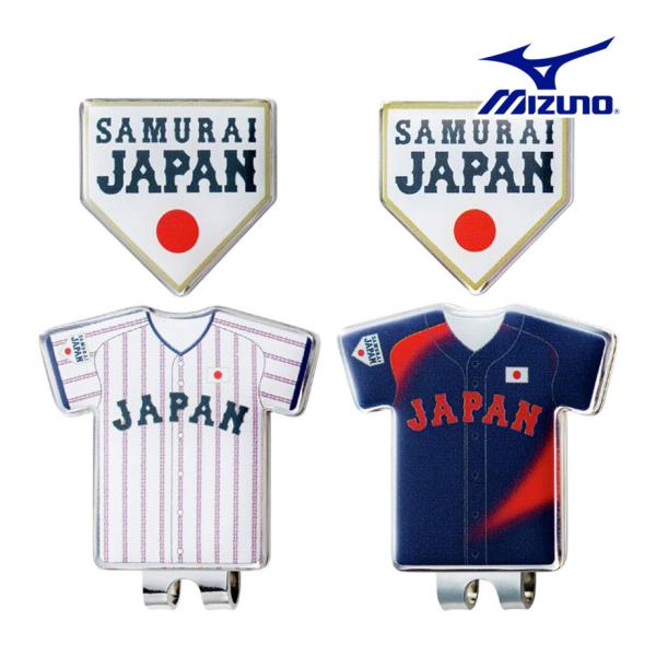 MIZUNO（ミズノ） ゴルフ 侍ジャパン マーカー 5LJD2602 2026年モデル
