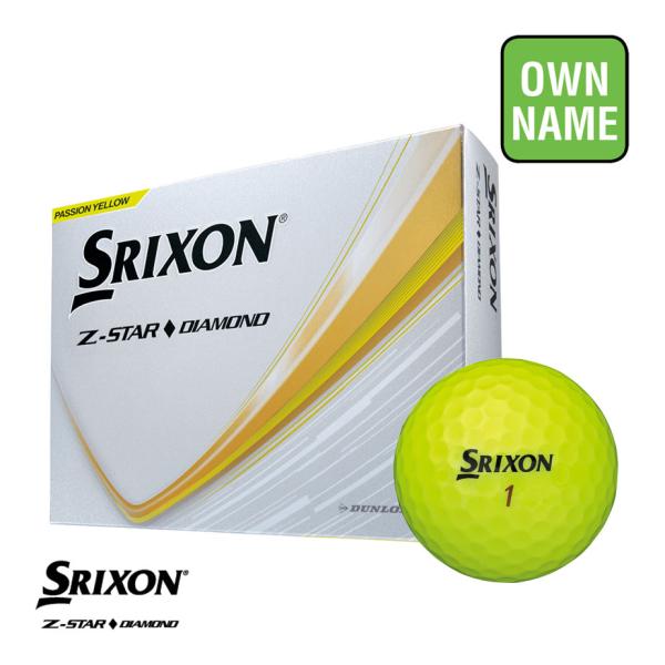 SRIXON 【オウンネーム】ダンロップ スリクソン Z-STAR ダイヤモンド
