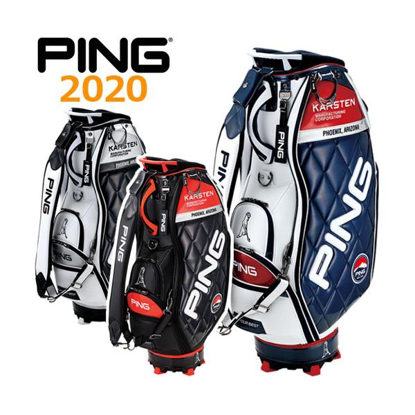 PING キャディバッグ ピン CB-C202 メンズ ホワイト/ネイビー PING キャディバッグ ピン CB-C202 メンズ ホワイト/ネイビー