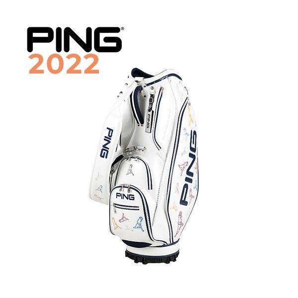PING（ピン） キャディバッグ PING MR.PING ホワイト 9.5インチ CB