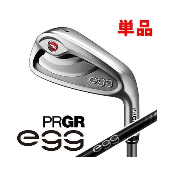 PRGR - NEW egg アイアン【単品#６ カーボン】　プロギア　PRGR PRGR [プロギア] NEW egg 単品アイアン (#6、A、As、S) 専用