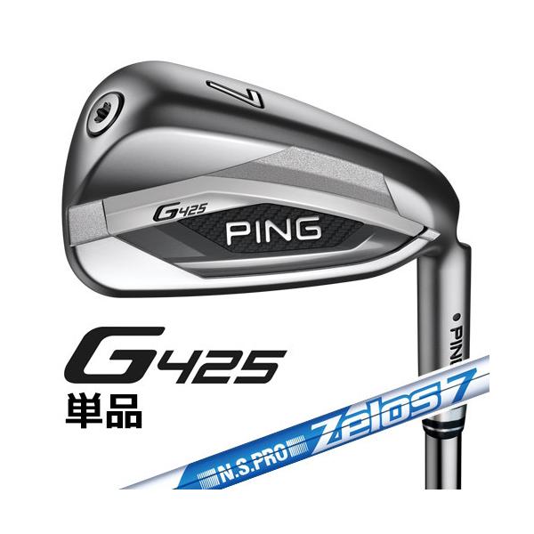 PING [ピン] G425 単品アイアン N.S.PRO ZELOS 7 スチールシャフト