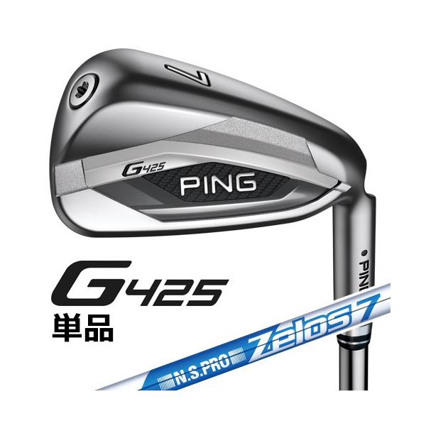 PING [ピン G 単品アイアン N.S.PRO ZELOS 7 スチールシャフト