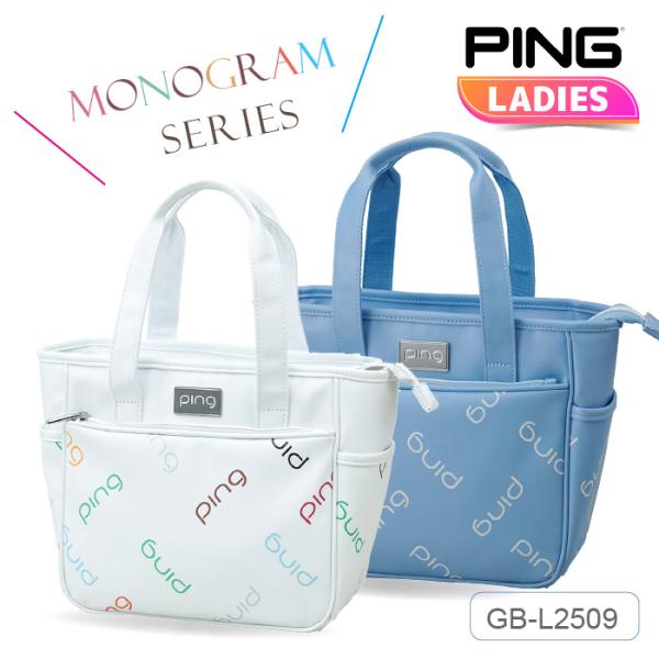 PING（ピン） モノグラム ラウンド トートバッグ GB-L2509 レディース
