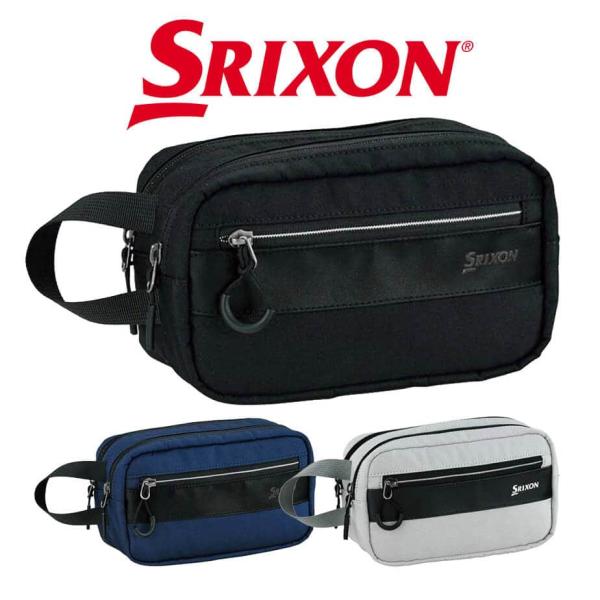 SRIXON ゴルフバッグ ダンロップ スリクソン DUNLOP ダブルポーチ