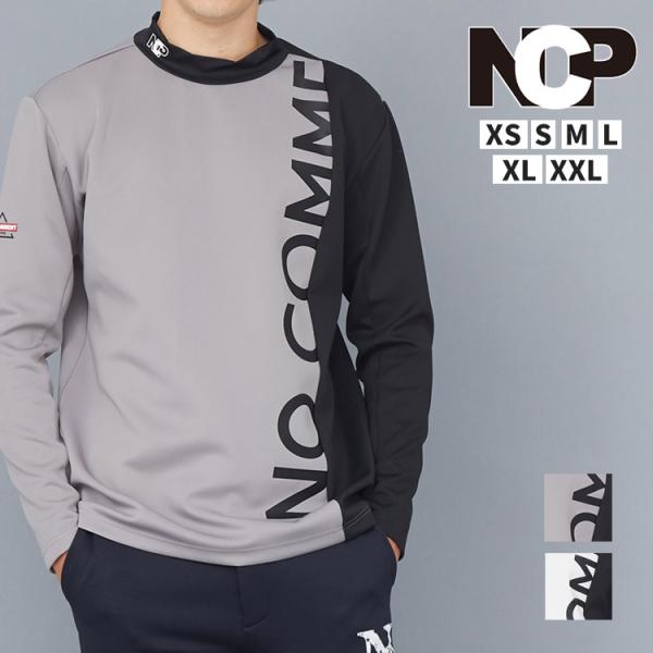 ノーコメントパリスゴルフ　長袖モックネック　XXL NO COMMENT PARIS（ノーコメントパリ） NC スポーツ モックネック
