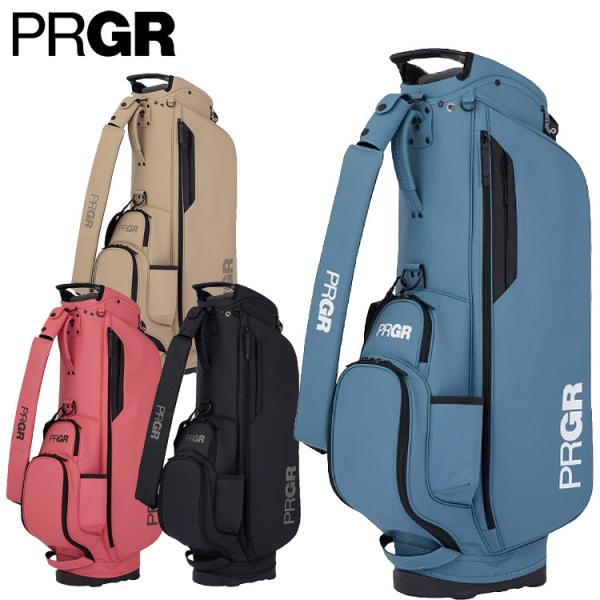 PRGR プロギア カジュアル スタンド付きキャディバッグ メンズ PRGR プロギア カジュアル スタンド付きキャディバッグ メンズ