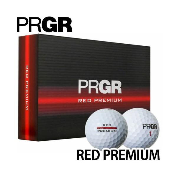 PRGR（プロギア） RED PREMIUM ゴルフ ボール (1ダース：12球