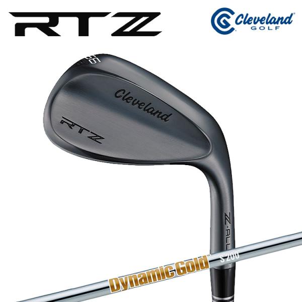 クリーブランド RTZ ブラックサテン ウェッジ Dynamic Gold ダイナミックゴールド スチールシャフト 右用 メンズ ゴルフ 2025年モデル 日本正規品 Cleveland GOLF クリーブランド RTZ ブラックサテン ウェッジ Dynamic Gold