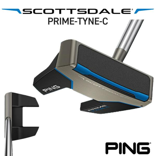 PING　パター　TYNE C PING ピン SCOTTSDALE PRIME TYNE C パター ツノ型 メンズ 右用