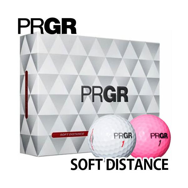 PRGR（プロギア） SOFT DISTANCE ゴルフ ボール (1ダース：12球
