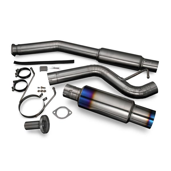 大人気新作 リアルスピードエンジニアリング MUFFLER TITAN FULL ENGINEERING SPEED REAL (RB6090-NS06A)【マフラー】RSE ER34用 2ドア スカイライン ニッサン 日産 フルチタンマフラー - マフラー