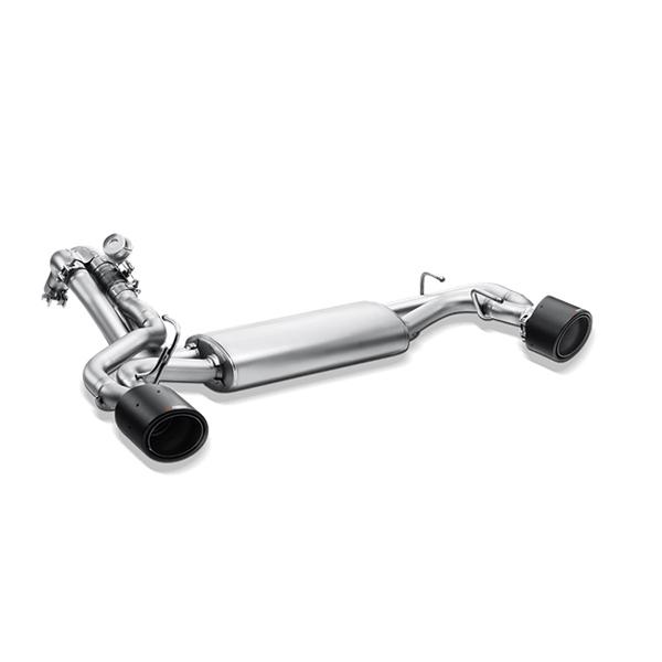 印象のデザイン メルセデスベンツ Line Evolution AKRAPOVIC AMG エボリューションライン アクラポビッチ (78195/78194)【マフラー】【自動車パーツ】アクラポヴィッチ リンクパイプセット C217用 クーペ S63 - マフラー