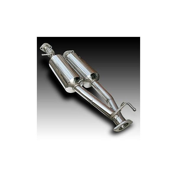 E51エルグランド スルガスピード V6ツインセンターマフラー バージョン2 E51系 エルグランド用V6ツインセンターマフラー（バージョンⅡ