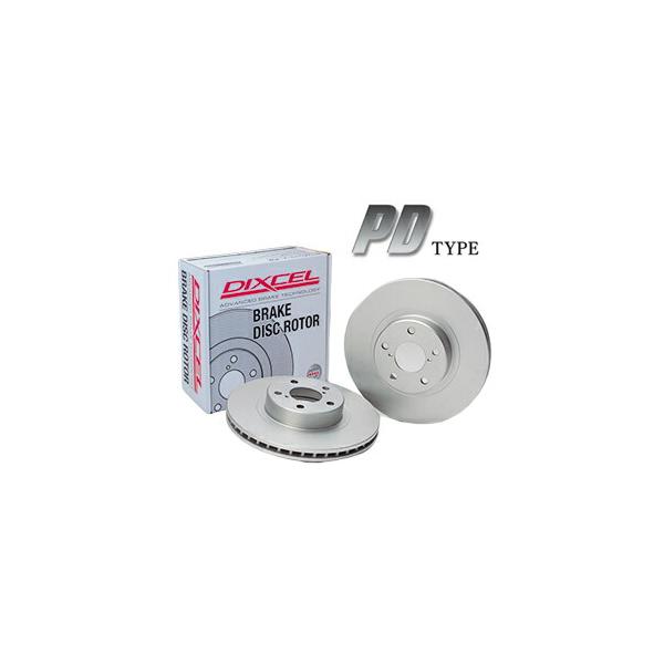 DIXCEL BRAKE DISC ROTOR PD Type フロント スバル サンバー/サンバー ディアス KS3/KS4/KV3/KV4用(PD3617017S)