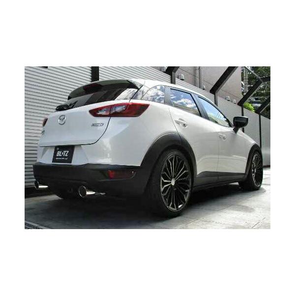 【クーポンで100円OFF】BLITZ NUR-SPEC VS マツダ CX-3 4WD DK5AW用 (63164)【マフラー】ブリッツ ブイエス
