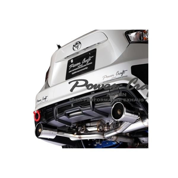 パワークラフト マフラー ハイブリッドエキゾーストマフラーシステム
