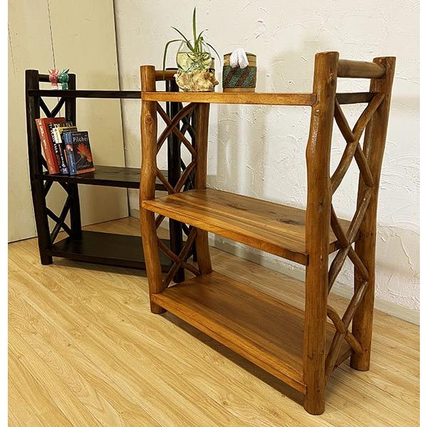 7月上旬入荷】アジアン家具 木製 バリ ♪AR 2段オープンラック 7月上旬入荷】アジアン家具 木製 バリ ♪AR 2段オープンラック