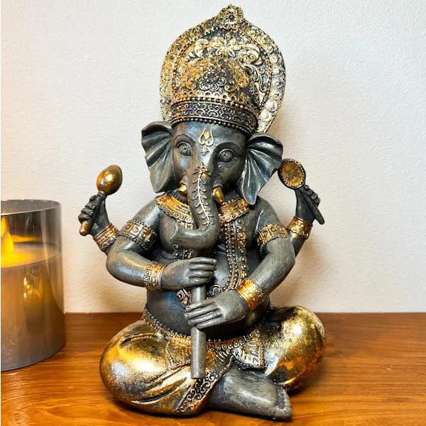 ガネーシャ像　ヒンドゥー教　☆風水置物　ブロンズ☆真鍮　アンティーク 商売繫盛 ガネーシャ像 ヒンドゥー教 ☆風水置物 ブロンズ☆真鍮 アンティーク