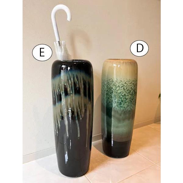 傘立て 花瓶 置物 陶器 陶器の傘立て（D・Eタイプ）♪ アンブレラ