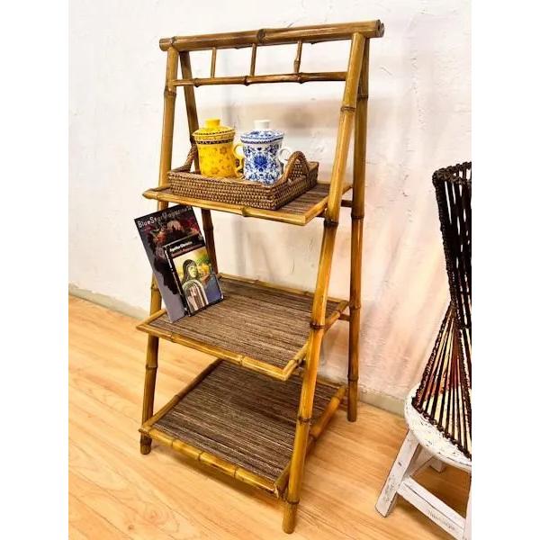 木製 3段ラック 棚 ウッドラック アジアン家具 【公式通販】
